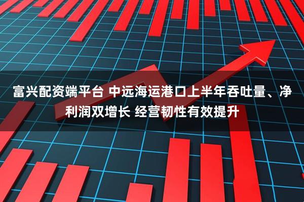 富兴配资端平台 中远海运港口上半年吞吐量、净利润双增长 经营韧性有效提升